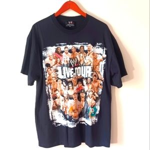 2008 WWE Live Tour I Was There SmackDown Raw T-Shirt